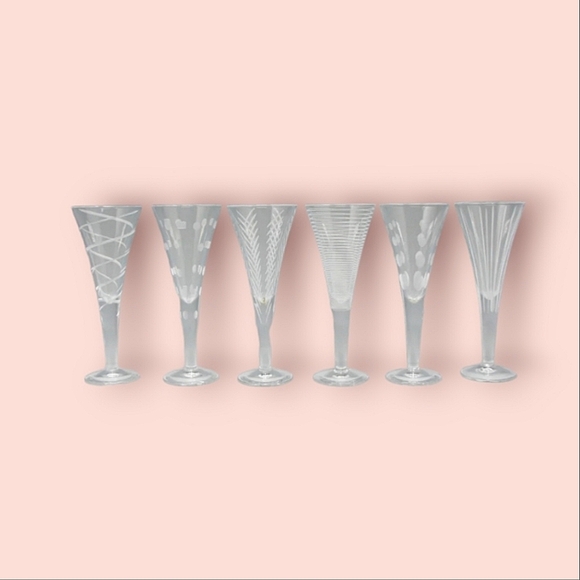 Mikasa Other - beautiful vintage  mikasa cheers set 2oz etched